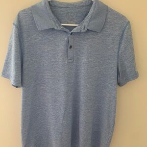 APT 9. Premier Flex Light Blue Polo Shirt
